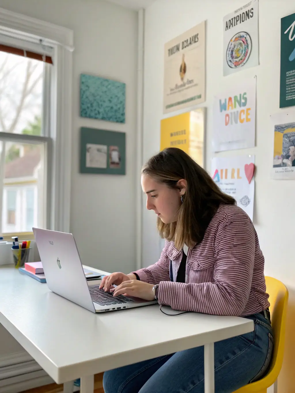 A person receiving royalties from an online course, representing digital product sales.